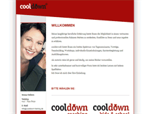 Tablet Screenshot of cooldown-training.de